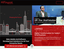 Tablet Screenshot of fingent.com